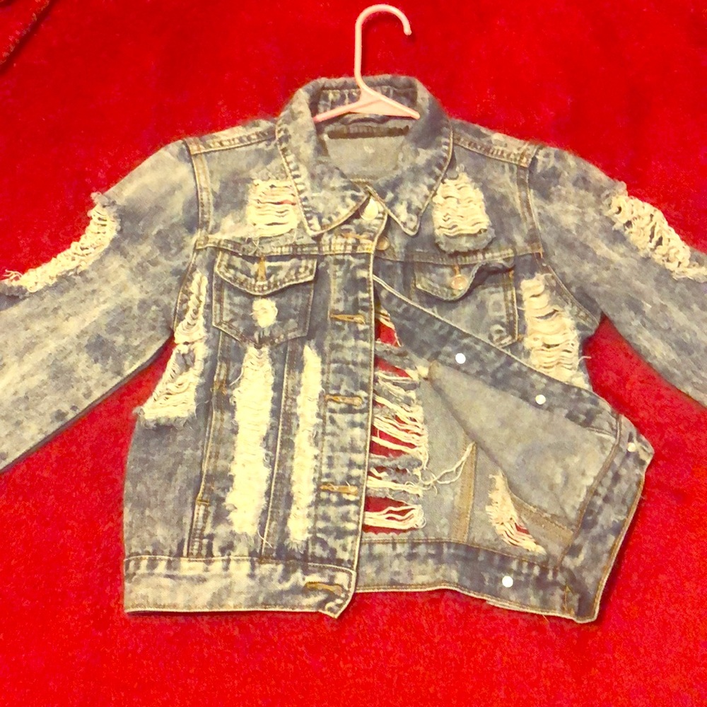 Blue jean jacket